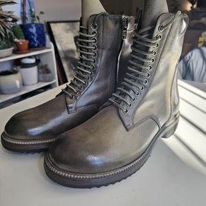 Rick Owens Leather Boots